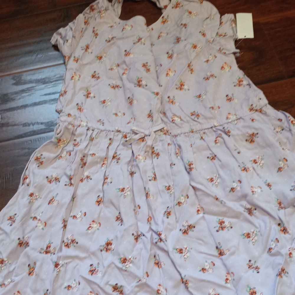 NWT Purple flower dress